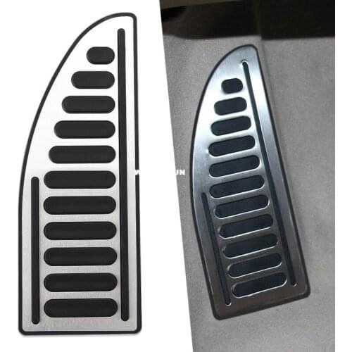 Footplate Footboard Pedal Foot Rest Pedal Cover Stainless Steel 1pc per Set For Ford Focus 2 Focus 3 Fiesta Mondeo Kuga