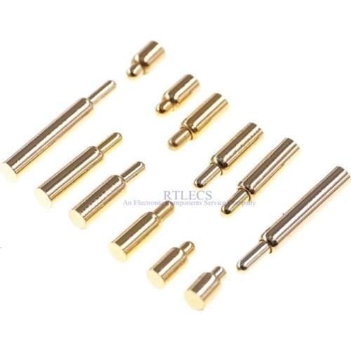 1000 pcs Miniature Spring Loaded pogo pin connector diameter 1.5 mm height 3 3.5 4 4.5 5 5.5 6 6.5 7 8 9 10 mm SMD PCB Straight