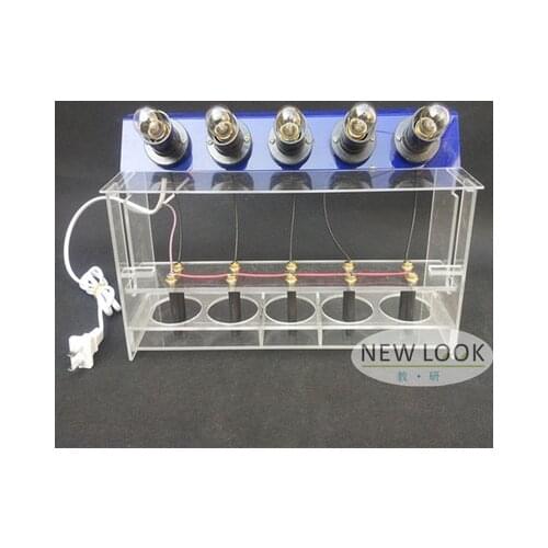 30*19*10cm Electrolytic solution conductive demonstration chemical experimental equipment teaching equipment