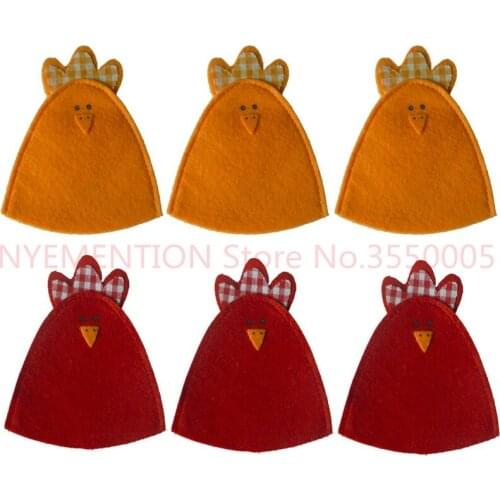 500Pcs/lot Cute Chick Design Easter Egg Covers Holder Decor Ornament Gift 2 Colors Easter Decoration(egg not included)