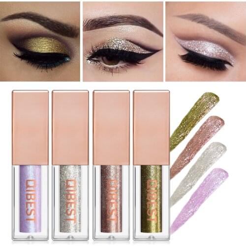Diamond Pearlescent Liquid Eye Shadow 15-color Brilliant Eye Shadow High Light Eye Shadow Matte Eye Shadow Liquid