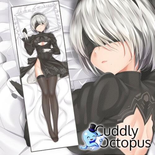 Anime NieR:Automata YoRHa No.2 Type B Dakimakura Hugging Body 2WAY Pillow Case Cover Japanese Pillowcase Cushion Xmas Gifts Cud