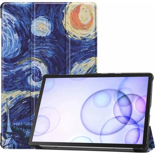 Case for Samsung Galaxy Tab S6 10.5 SM-T860 SM-T865 2019 10.5" Tablet Smart Stand Cover for Galaxy Tab S6 10.5 T860 T865 #S