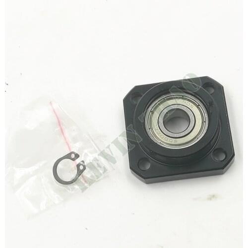 FF10 fixed end support seat bearing inner diameter 8mm for ballscrew support CNC XYZ 1pcs