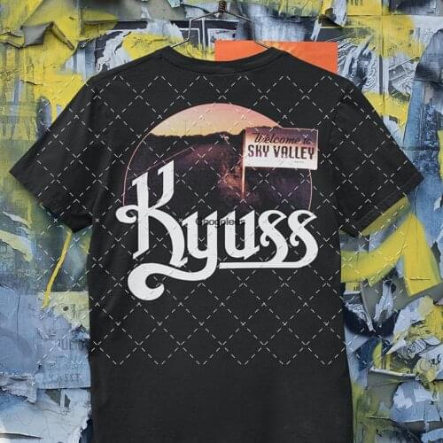 Kyuss Welcome to Sky Valley T shirt Doom Stoner Metal Rock Band Tee
