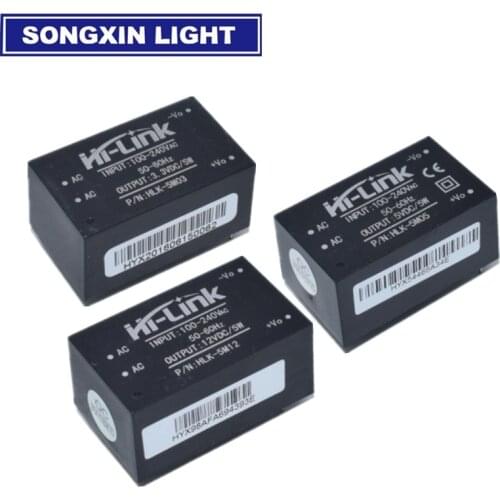 HLK-5M05 HLK-5M03 HLK-5M12 5W AC-DC 220V to 12V/5V/3.3V Buck Step Down Power Supply Module Converter Intelligent