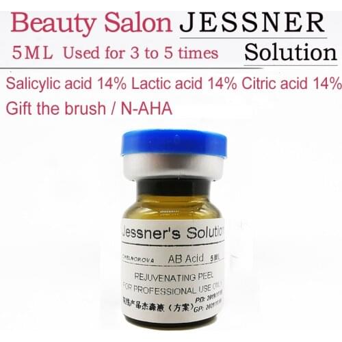 Tools jessner solution Salicylic acid 14% Lactic acid 14% Citric acid 14% Chemical peeling aha bha pha anti-aging liner filler