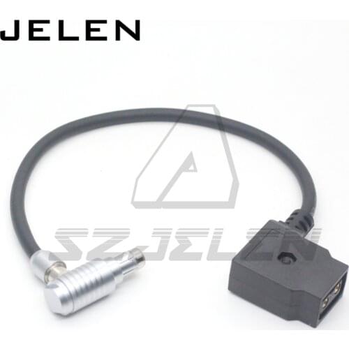 ARRI RS 3pin male Right angle elbow to DTAP female power out cable