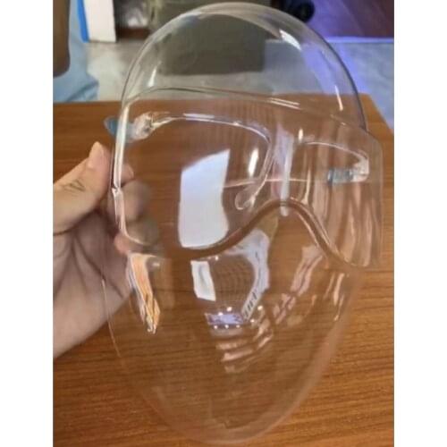 Kitchen Face Shield Unisex Eye Home Mask Face Protectors Shield Half Face Sun Glasses Shield Guard Anti-spray Cooking Face Mask