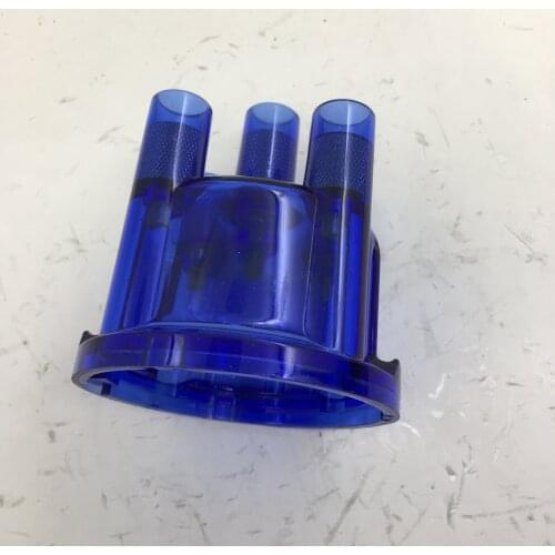 SherryBerg cap for EMPI Blue translucent Distributor cap to Fit for most Bosch 4 cly distributors