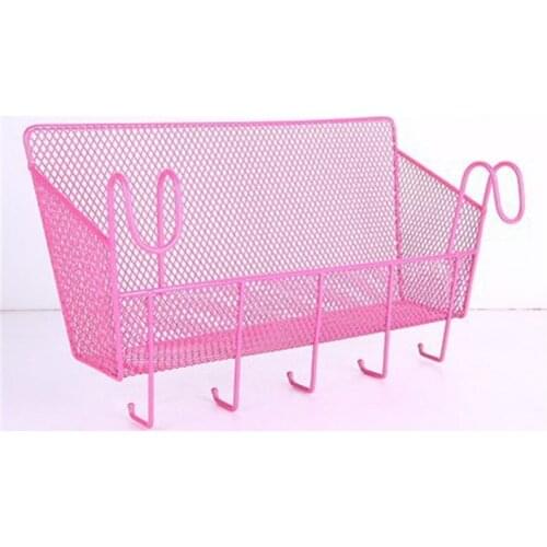 2019 Bedside Storage Hanging Basket with Hooks Caddy Bed Storage Organizer Basket for Organizing Tablet Magazine Cellphone 2pcs