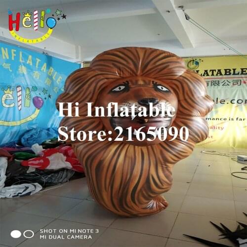3 m long festival event walking inflatable lion animal mascot inflatable moving cartoon