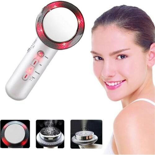 3 In 1 EMS Ultrasonic Red Infrared Therapy Body Slimming Skin Care Beauty Device