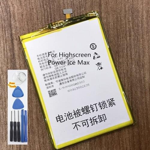 3.85V 4000mAh Battery For Highscreen Power Ice Max Bateria Batterij Batterie