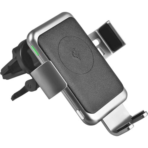 Smart phone wireless car charger car charger electric mobile phone bracket 15W High Speed Wireless Flash charging for automobile