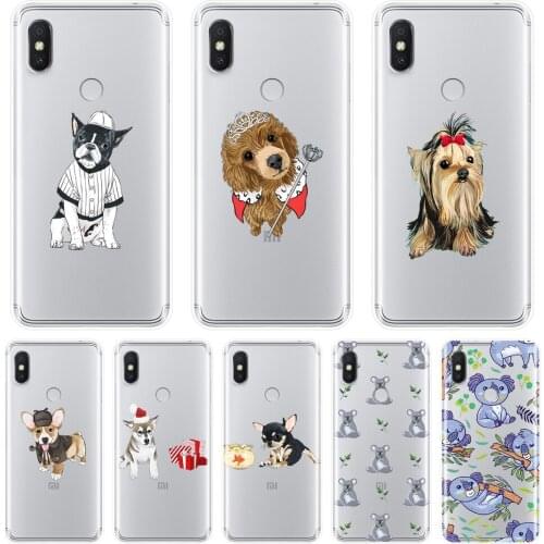 Bug Dog Phone Cases For Xiaomi Redmi S2 4 4A 4X 5A 6 6A 5 Plus Pocophone F1 Redmi Note 4 4X 5 5A 6 Pro Prime Silicone Back Cover