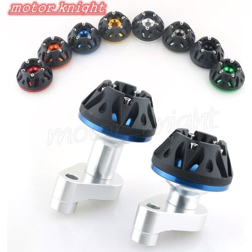 CNC Aluminum Left + Right Frame Sliders Crash Pads Protector For YaMahA YZF-R6 R6 2006 2007 06 07