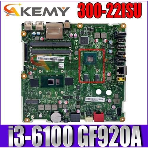 For Lenovo AIO300-22ISU(E285E6090EE)Notebook motherboard i3-6100 GF920A 1G FRU 01GJ103 00UW099 01GJ102 00UW098