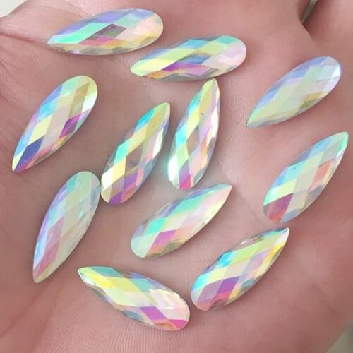 Hot-DIY 20MM*6MM rhinestone wedding decoration phone flat back scrapbook Resin is stuck drill 200Pcs/lot -S940*5