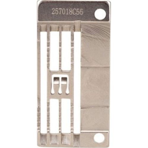 Industrial Sewing Machine Needle Plate 257018C56 Throat Plate For Pegasus W562-01CC hole 5.6