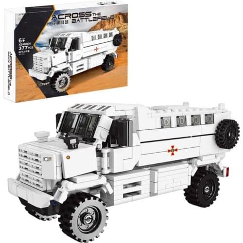 World war military Ukraine kpa3 Dump truck batisbricks moc building block ww2 assemble model brick toys for boys gifts