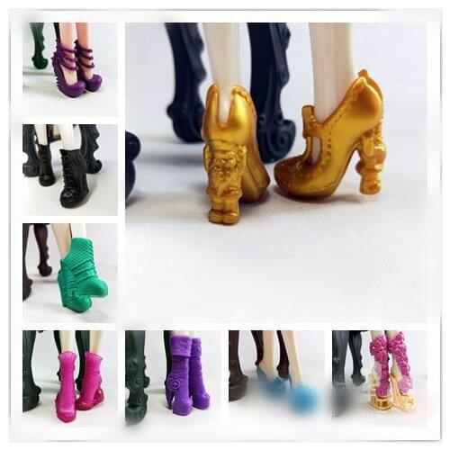 Beautiful shoes of Monster high school Shoes Doll Shoes many kinds gift for girl