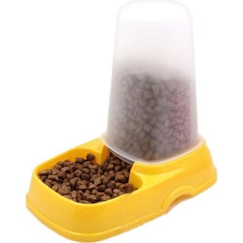 Pet Food Bowl Cat Dog 1pcs Random Delivery Of Colors Water for Puppy Feeder Dispenser Small