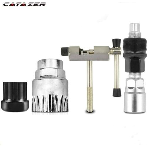 MTB Repair Chain /Bracket /Freewheel Remove Accessories Repair Bicycle Repair Kit Chain Cutter Whip Whee Bike Tool Set