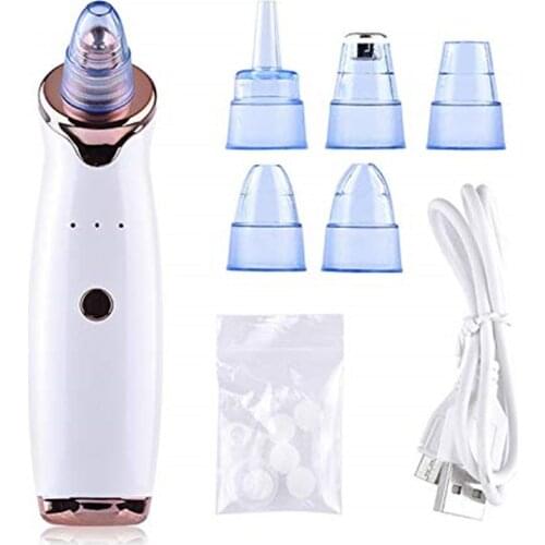 Vacuum Blackhead Remover Facial Acne Cleaner Whitehead Extractor Removal Kit Beauty Electric Removal Tool