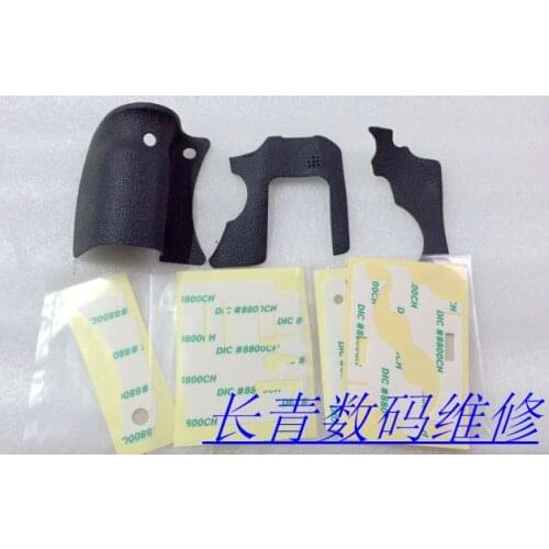 A Set of 3PCS New original Bady rubber (Grip+left side+thumb) repair parts For Canon 6D DS126402 SLR