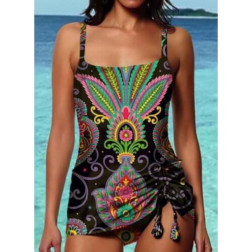 2020 New Vintage One Piece Swimwear Women Bandage Swimsuit Bathing Suit Beachwear Swim Monokini Bikinis Mujer Set Swimming Girl