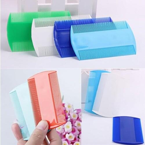 Plastic double-sided comb comb cleaning supplies comb outdoor easy to carry comb hair brush pet brush pet hair remover dog brush