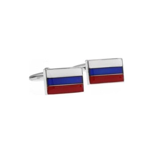 Russia Flag Cufflink 15 Pairs Wholesale Free Shipping
