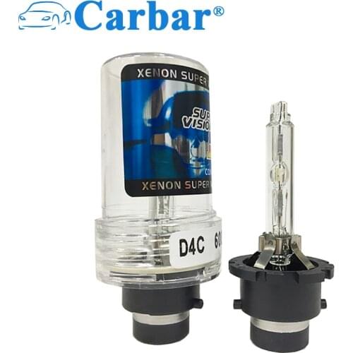 Carbar# D4C HID Xenon Bulb Super Bright 35W D4C 4300K Xenon HID Headlight Replacement Bulbs 6000K 8000K HID Headlight Bulb D4C