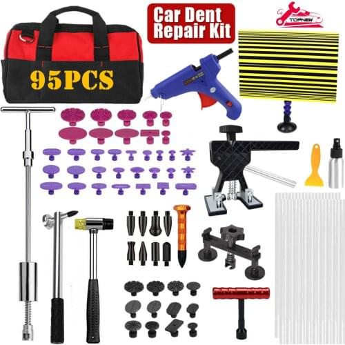 Paintless Dent repair Tools Dent Puller Dent Lifter Slide Hammer Car Dent Remover Kit Glue Stick Removal Hail Tool Set