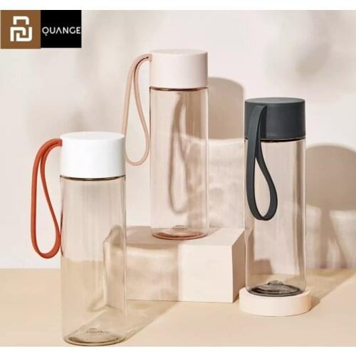 Youpin Quange Tritan Simple Handy Cup Seal and lock Water Resistance High Temperature for Replenishing Water Outdoor Bottle