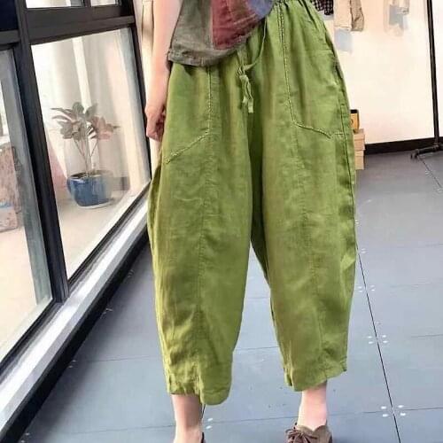 Women's Linen Trousers Yuemingfei China
