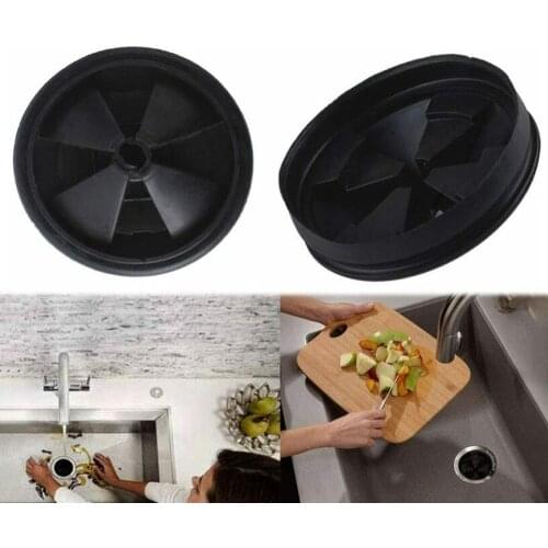 1pc Disposal Splash Guard Garbage Stopper InSinkErator Black Rubber Quiet Collar Sink Baffle Reduce Disposer