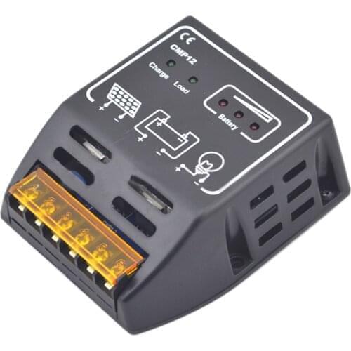 Hot 1PC 12V/24V 10A Solar Panel Adapter Charge Controller Battery Regulator Short circuit Over-load protection