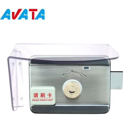 AVATA Acrylic OutDoor Rain Cover for Electric Lock Mechanical Door Lock Weatherproof Shell Support Left / Right Installation