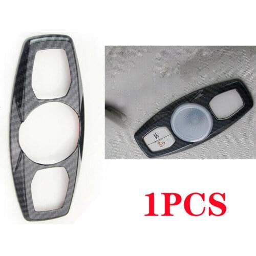 For 2012-2018 Ford Focus ST RS carbon fiber front reading lamp frame cover trim Car modification Auto parts