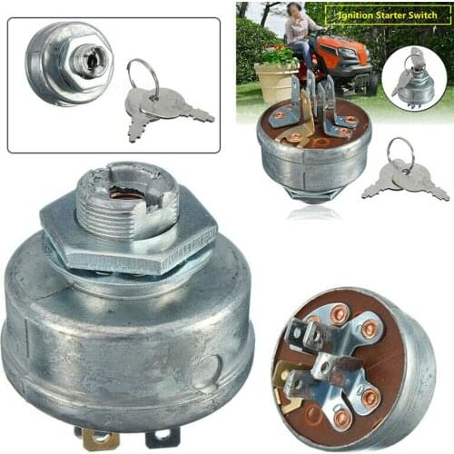 Hot Suitable Lawn Mower Garden Power Tools Mower Accessories Tractor Ignition Starter Switch Key For Tractor Mower Dropshipping