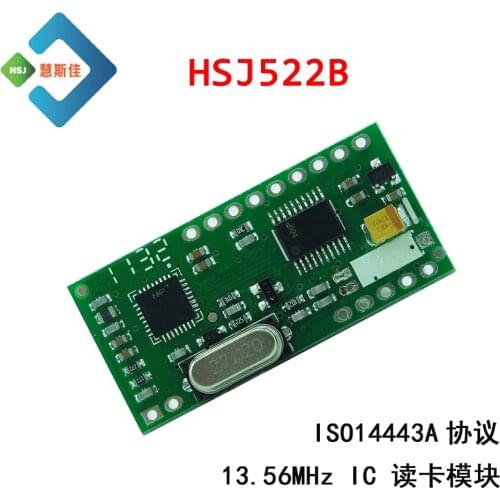 Hsj522b Split Reading and Writing Module Contactless RFID Access Control Module IC Card NFC Card Reading Filter Element Label