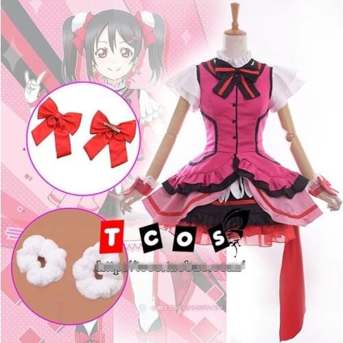 Love live NICO YAZAWA kira kira sensation cosplay costume party dress Hallawoon uniform Free Shipping