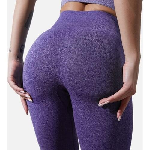 Fitness Leggings Women Seamless Sport Gym Push Up High Waist Women Leggings Slim Solid Color Workout Leggins Sportswear
