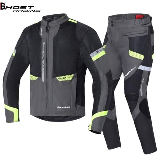Summer mesh clothing automobile race off-road jacket motorcycle clothing windproof ride clothing motorcycle jackets and pants