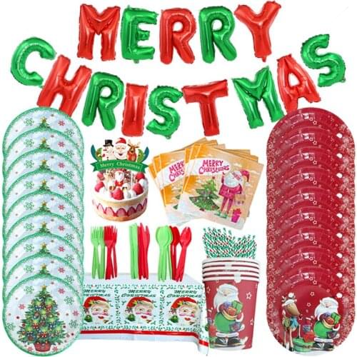 LZMOU Disposable Tableware For Holidays