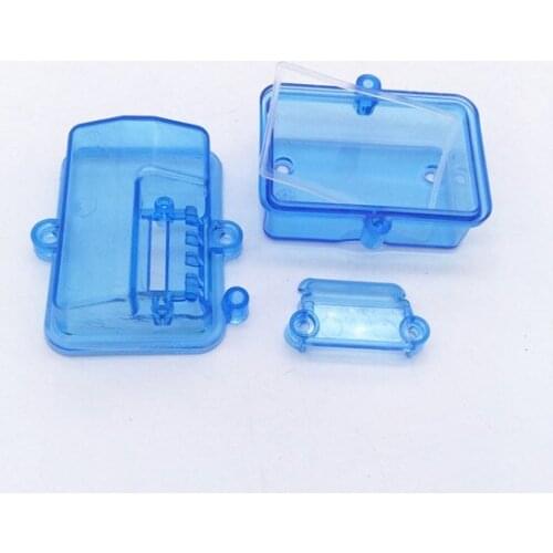 Model watercraft model sealed receiver waterproof box equipment waterproof transparent box DIY toy waterproof refit