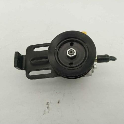 8-97129-593-1 Power steering pump for ISUZU D-MAX (Early Models) Twin pully and mounting bracket 4JA1,AJB1,4JB1T,4ZD1,4ZE1