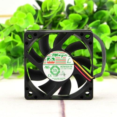 New original MGT6012LB-015 0.12A 6015 12v three-wire speed silent cooling fan